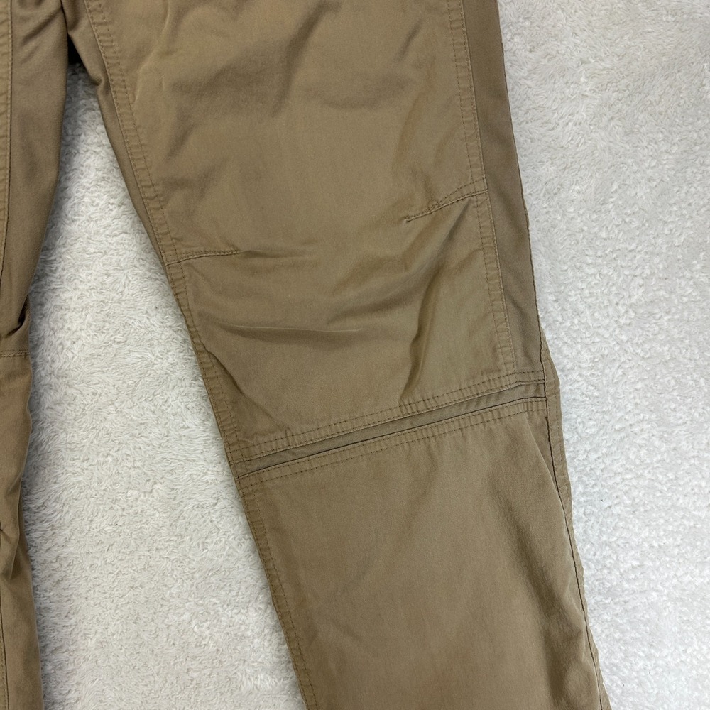 Kuhl Radikl Pants Mens 30x32 Tan Khaki Hiking Outdoor Hybrid Straight Flat Front - Picture 5 of 16